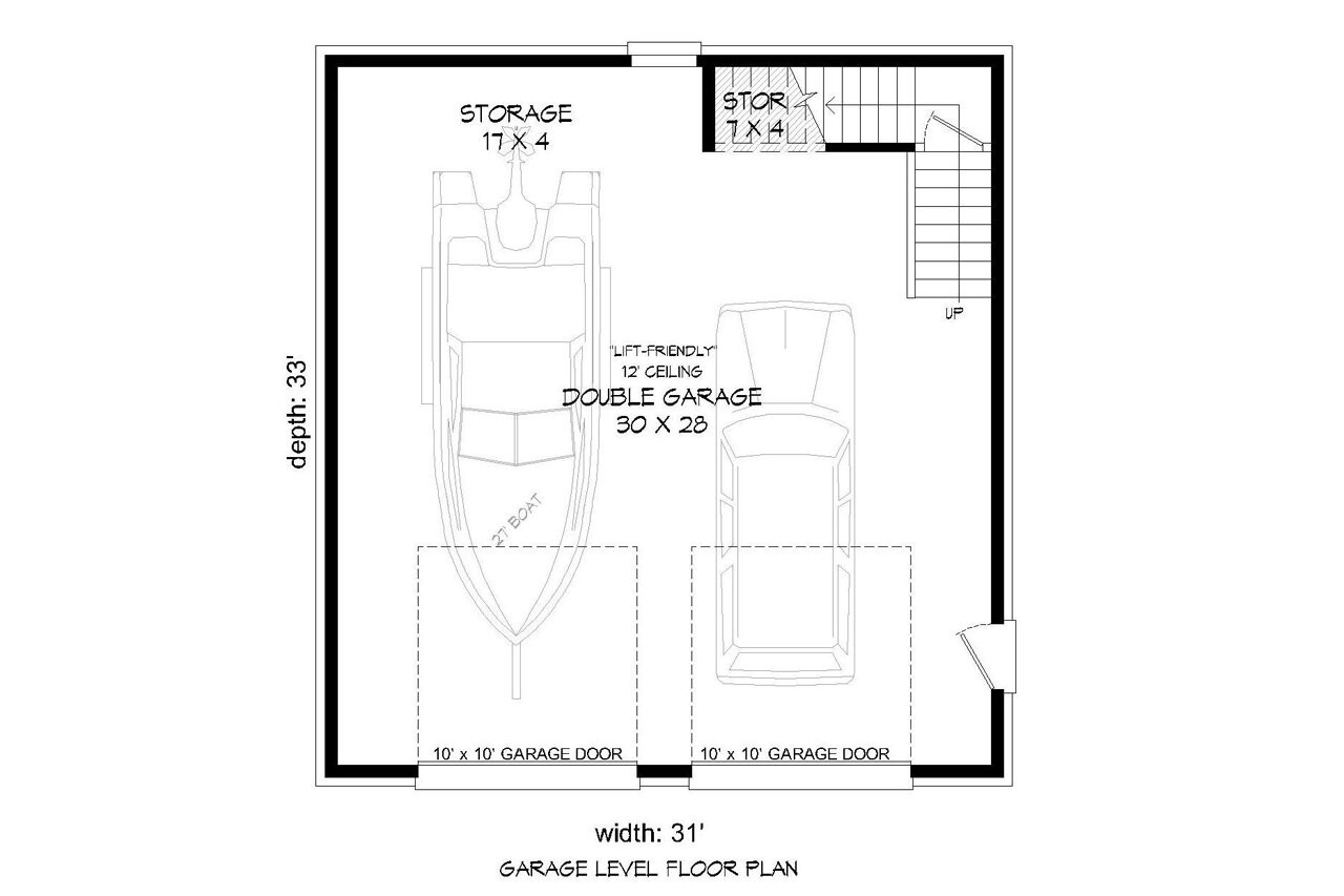 Colonial House Plan - 88465 - 1st Floor Plan