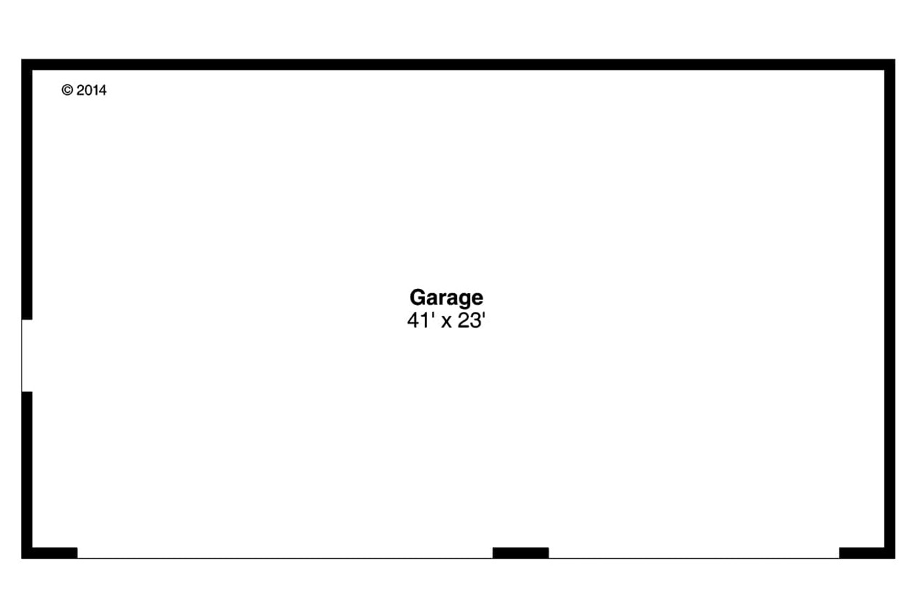 Country House Plan - 88683 - 1st Floor Plan