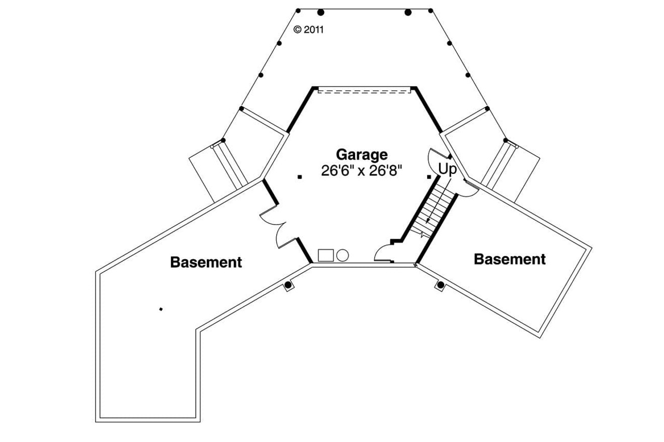 Secondary Image - Lodge Style House Plan - Blue Creek 89015 - Other Floor Plan