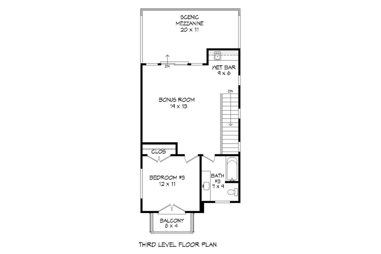 Modern House Plan - Shephard Deluxe 90734 - Other Floor Plan