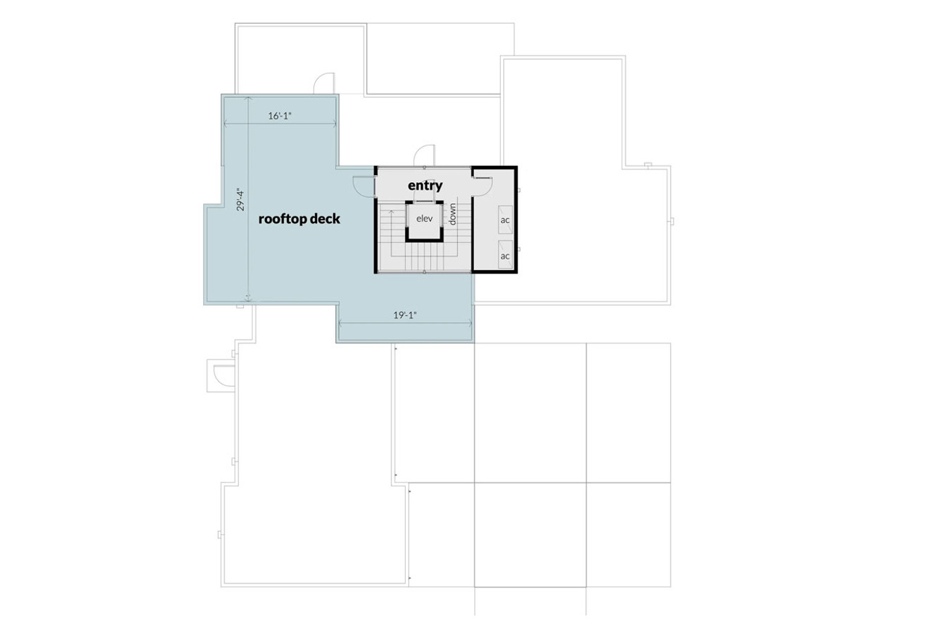 Modern House Plan - Sagebrush 90809 - Other Floor Plan