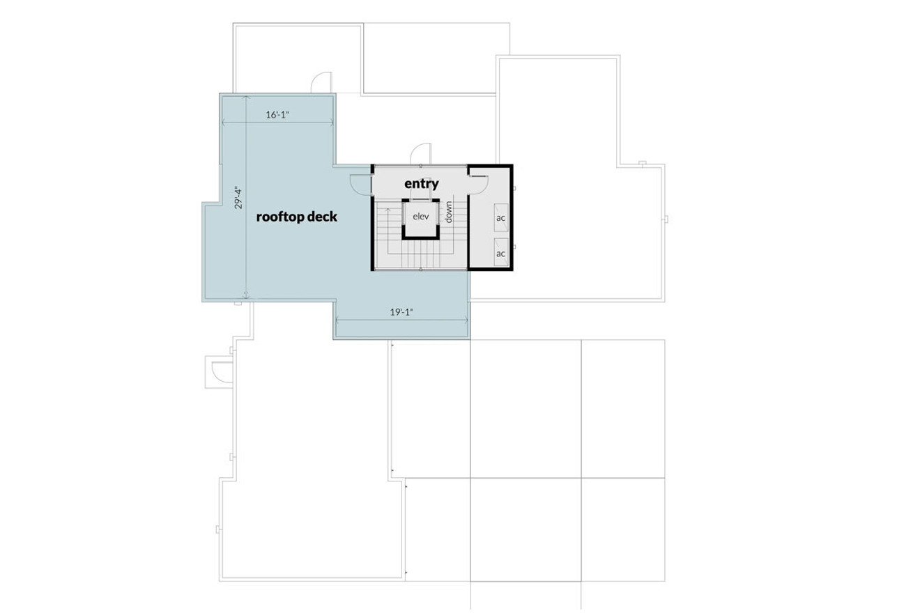 Modern House Plan - Sagebrush 90809 - Other Floor Plan