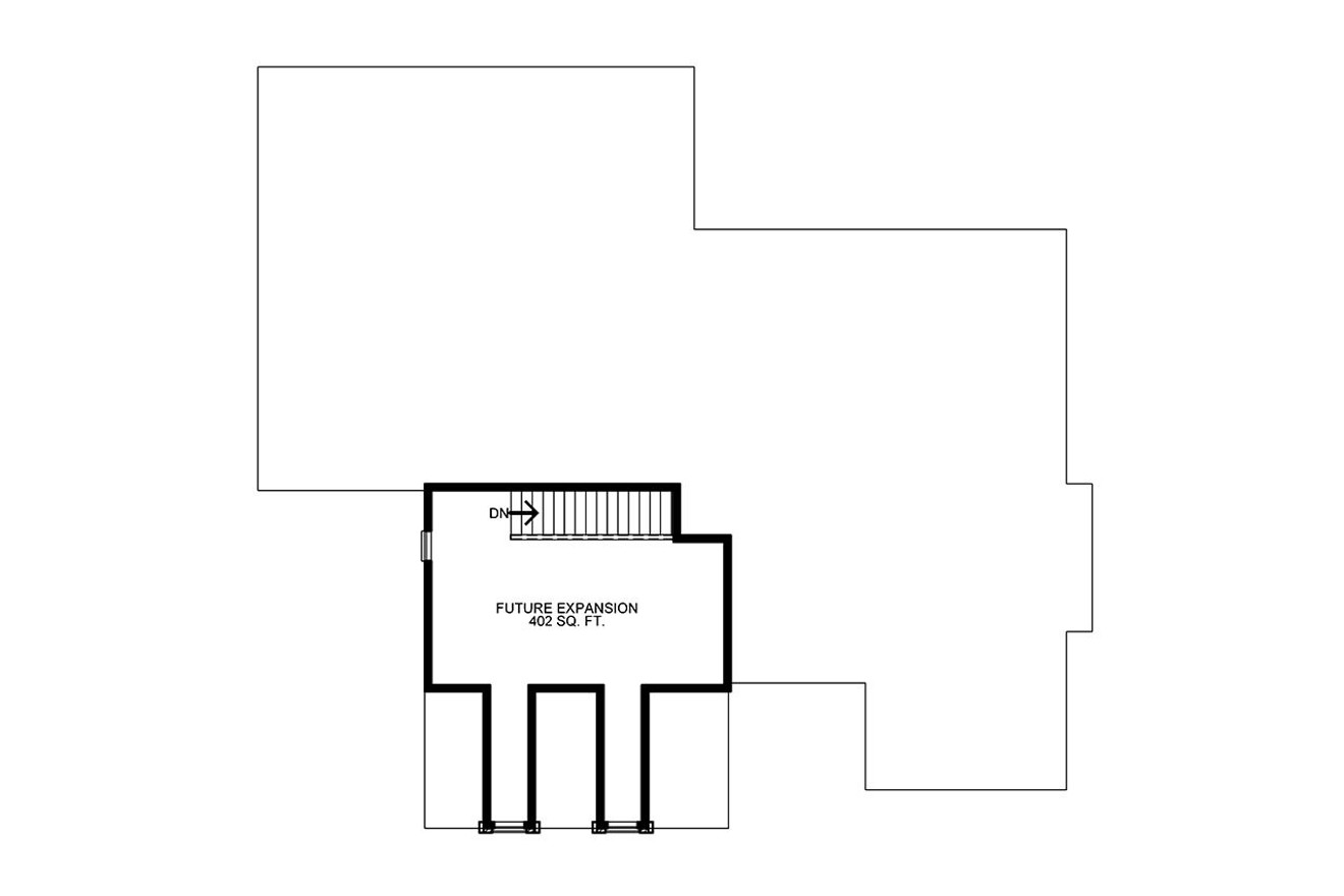 Secondary Image - European House Plan - Adelaide 91758 - 2nd Floor Plan