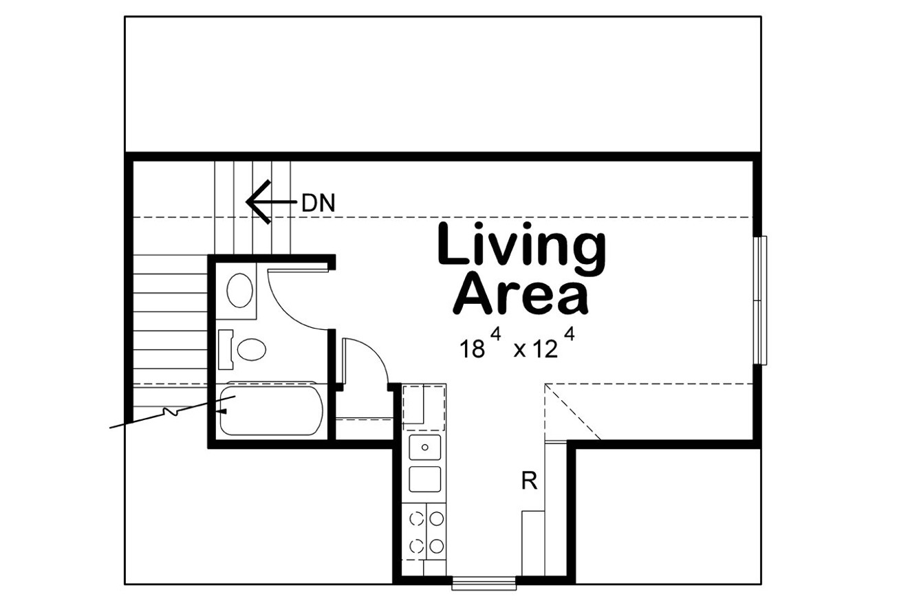 Secondary Image - Traditional House Plan - 96320 - 2nd Floor Plan