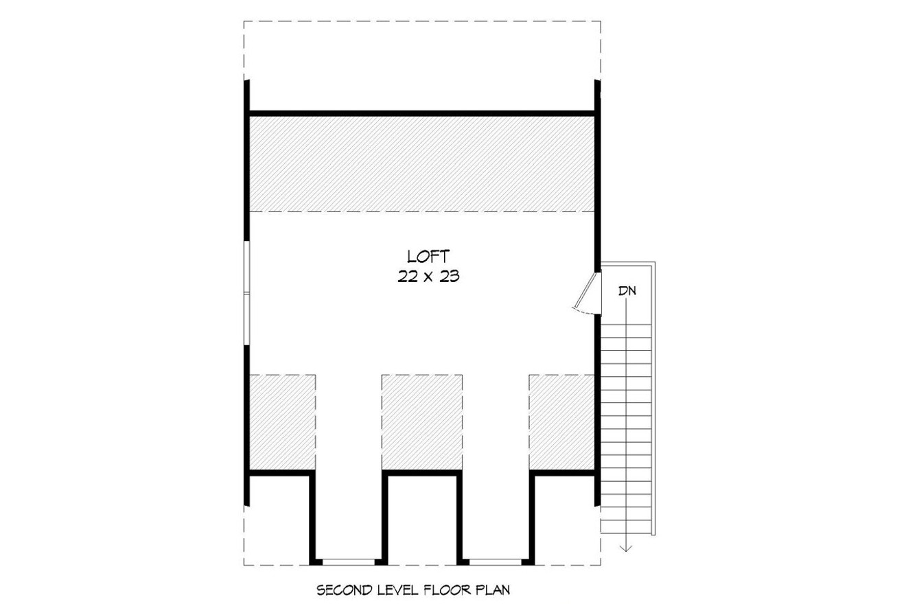 Secondary Image - Traditional House Plan - 97290 - 2nd Floor Plan