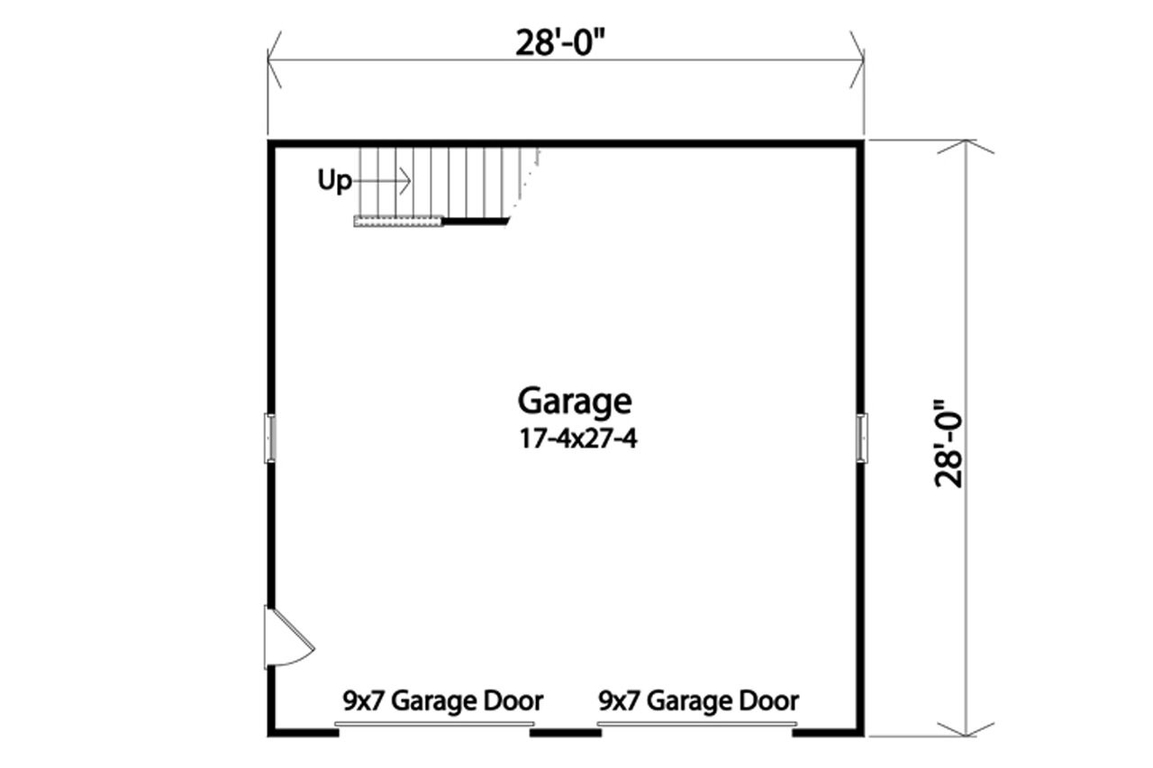 Traditional House Plan - 97891 - 1st Floor Plan