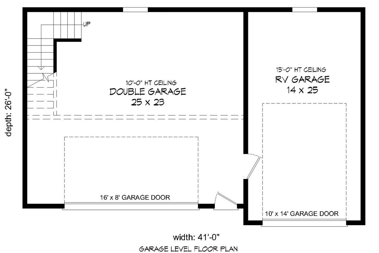 Traditional House Plan - 99336 - 1st Floor Plan