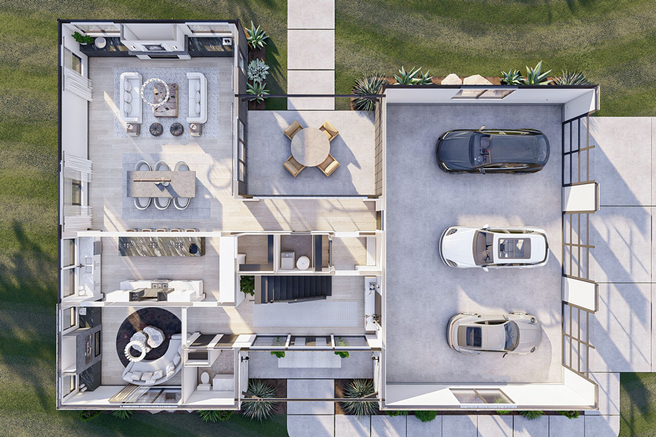 Aerial 1st Floor Plan - Other Floor Plan