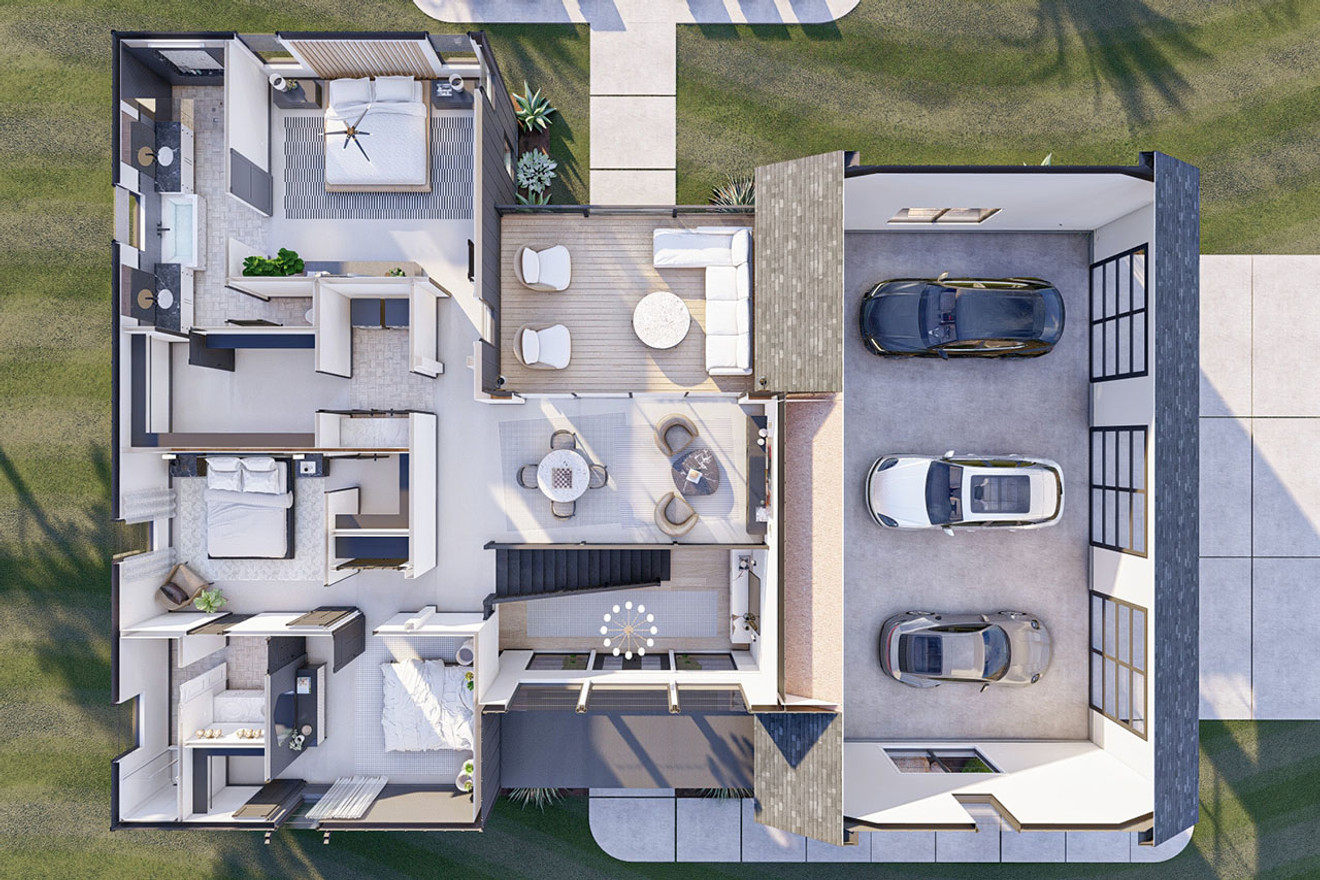 Aerial 2nd Floor Plan - Other Floor Plan