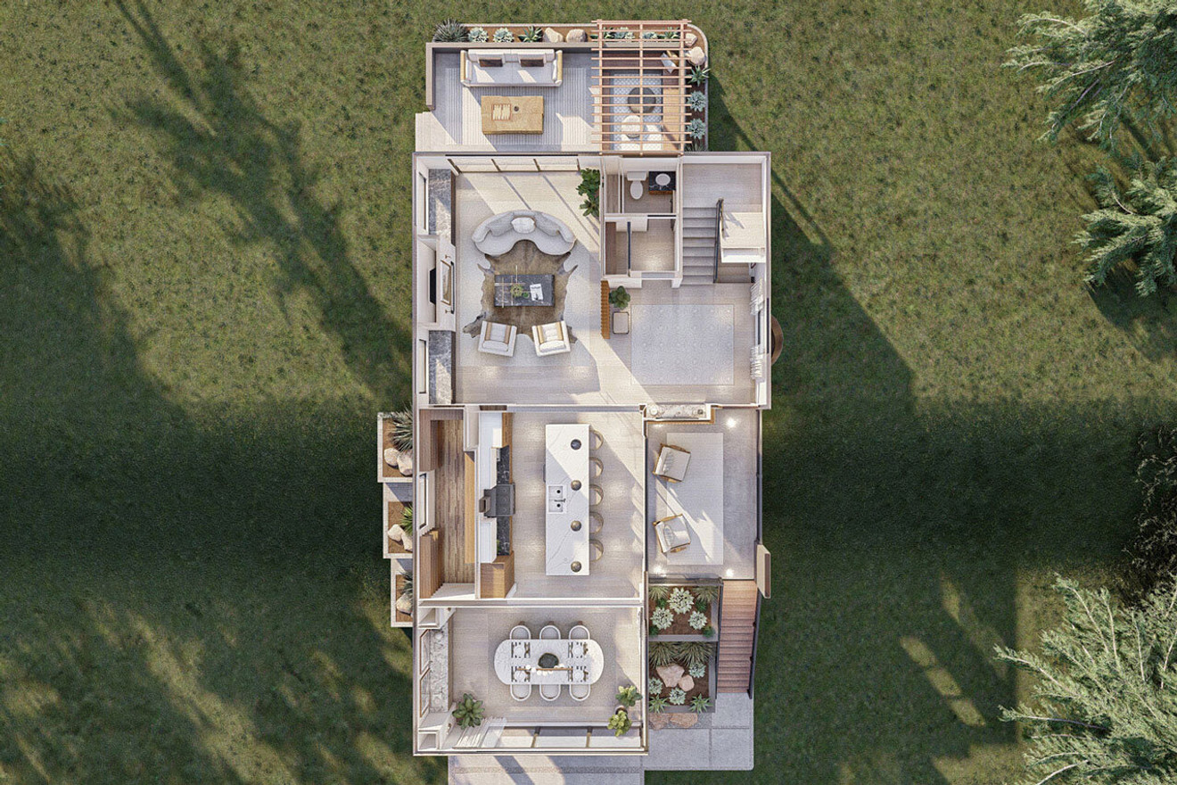 Aerial Main Floor Plan - Other Floor Plan