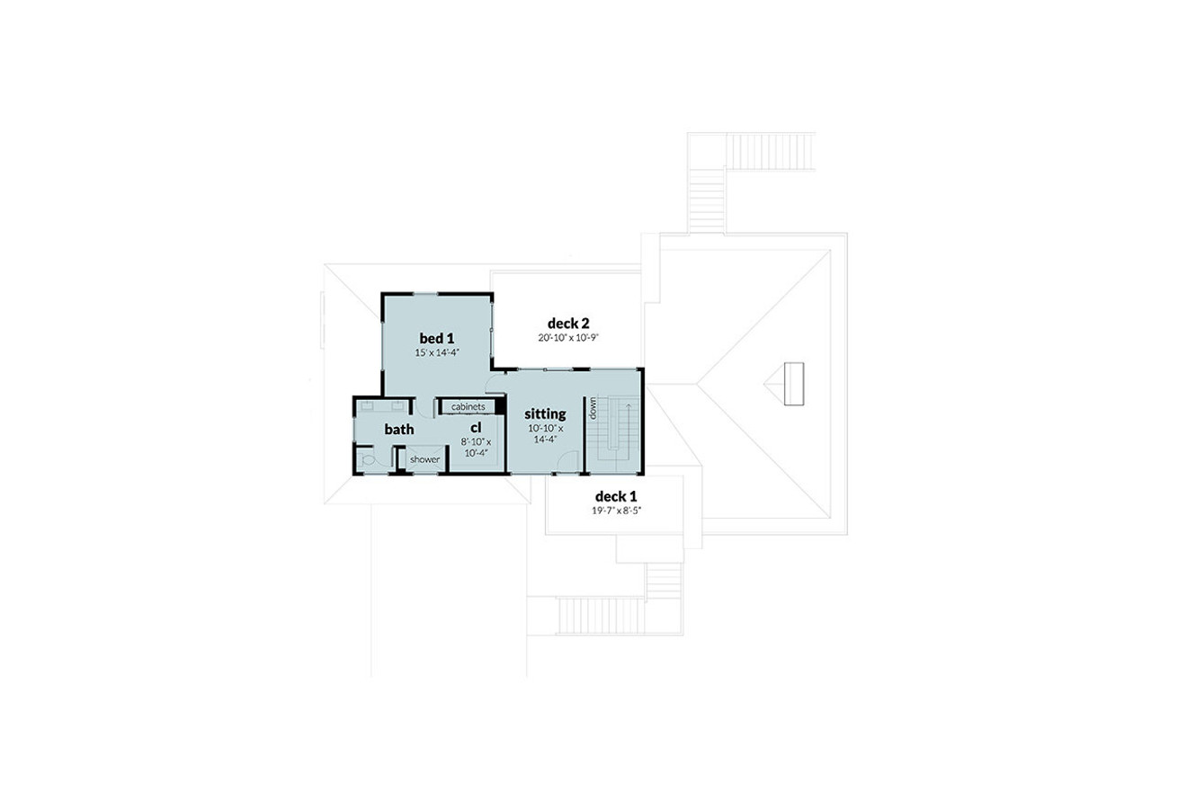 Contemporary House Plan - Prickly Pear 49492 - Other Floor Plan