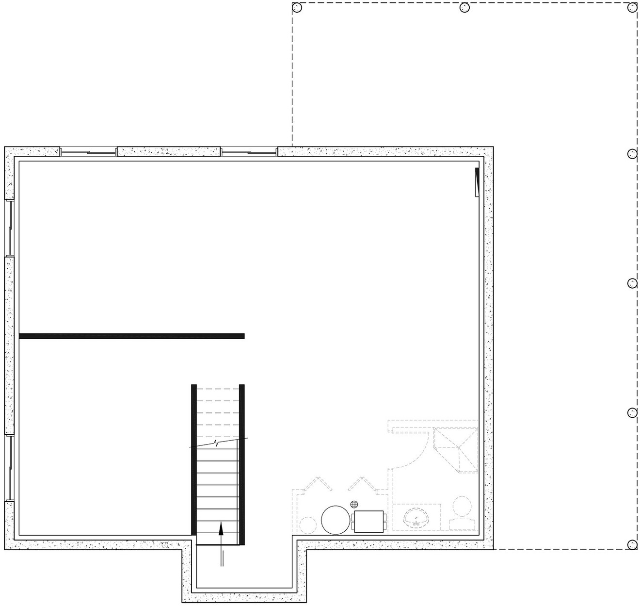 Traditional House Plan - Ataglance 99916 - Basement Floor Plan