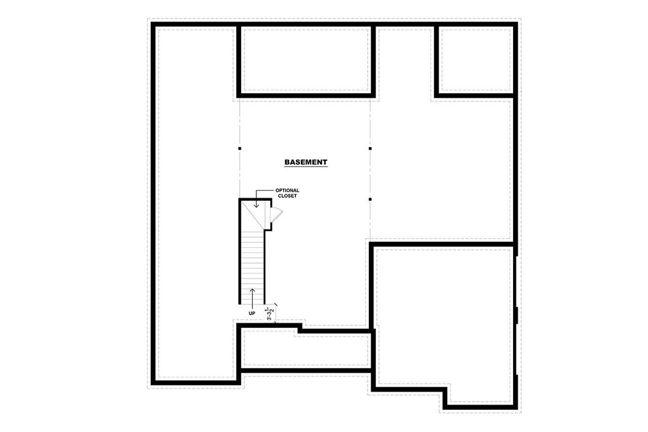 Country House Plan - Raines 2 36747 - Optional Floor Plan