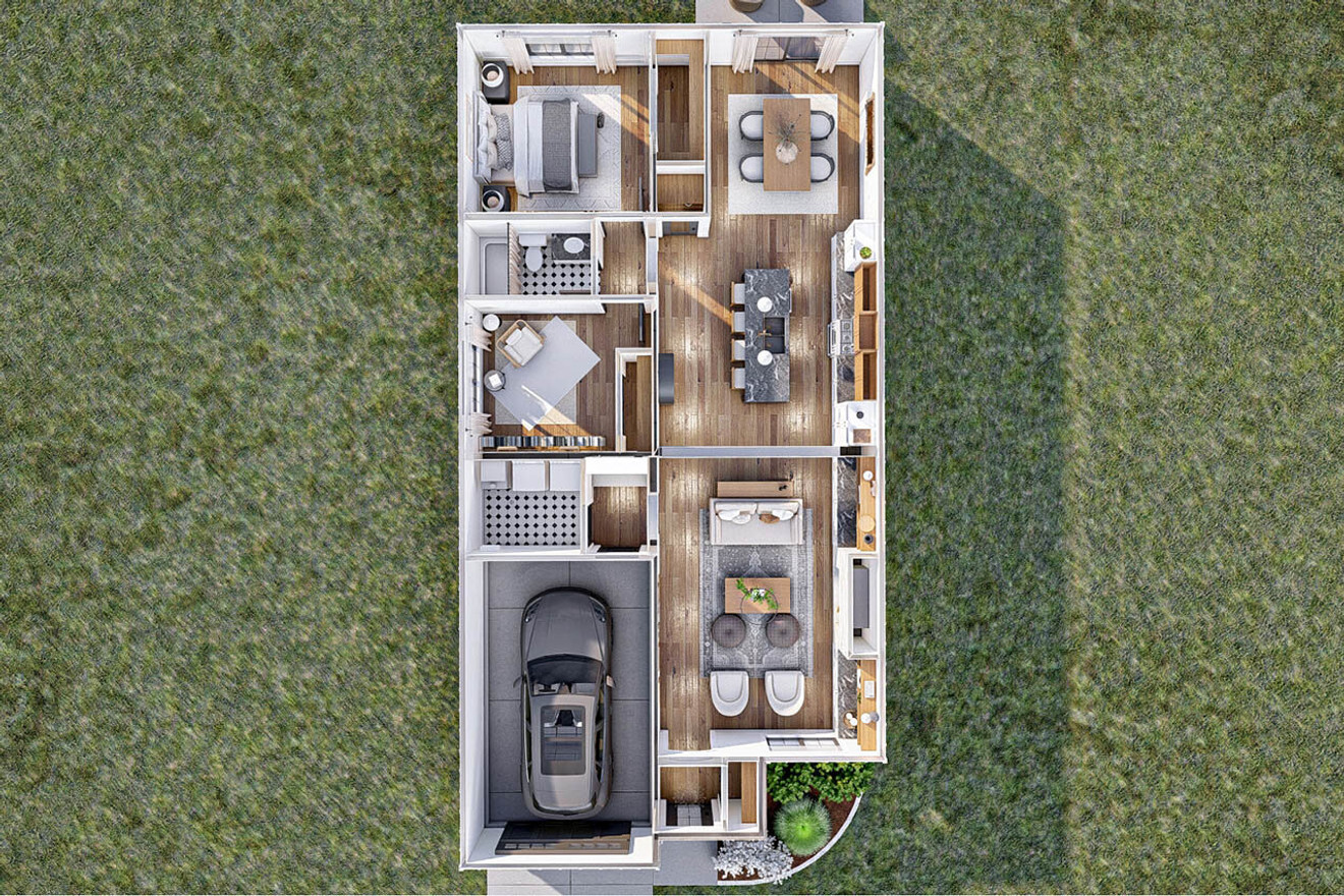 Aerial View - Other Floor Plan