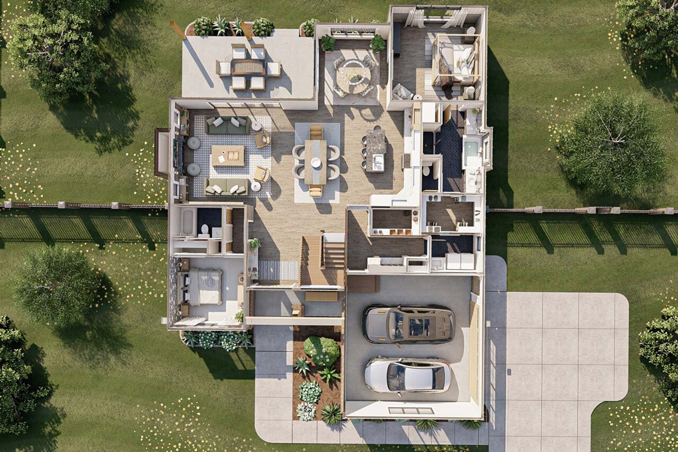 Aerial View - Other Floor Plan