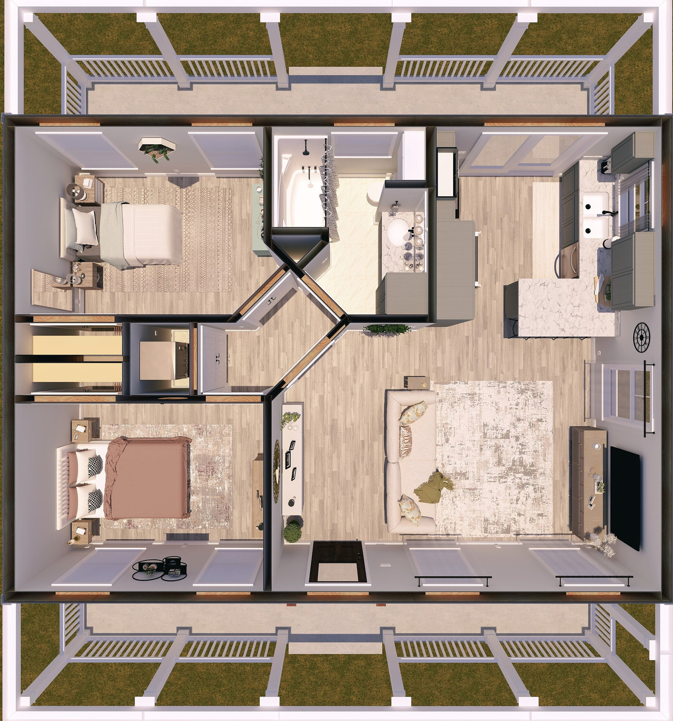 Cottage House Plan - 70492 - Other Floor Plan