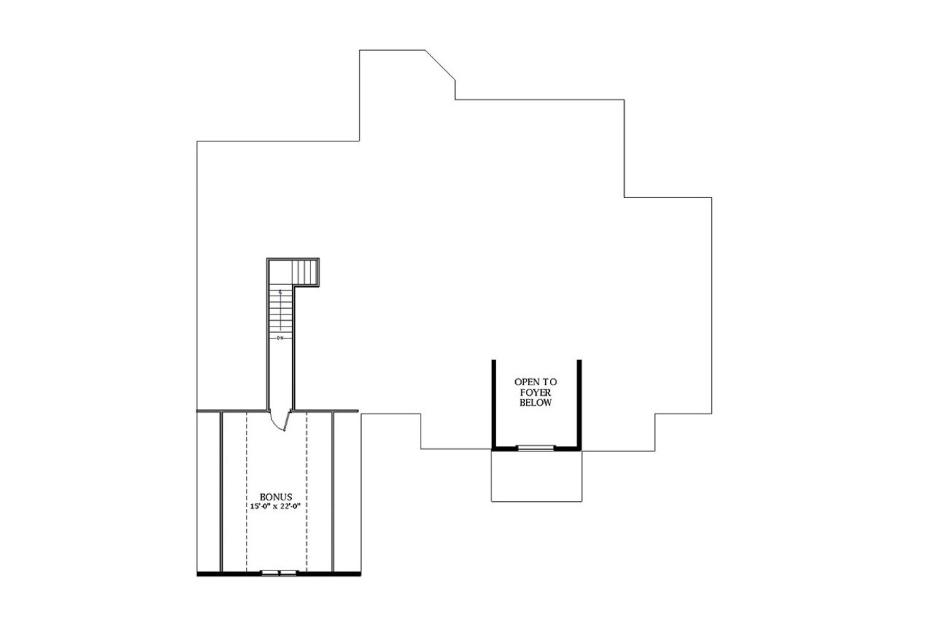 Country House Plan - 30351 - 2nd Floor Plan