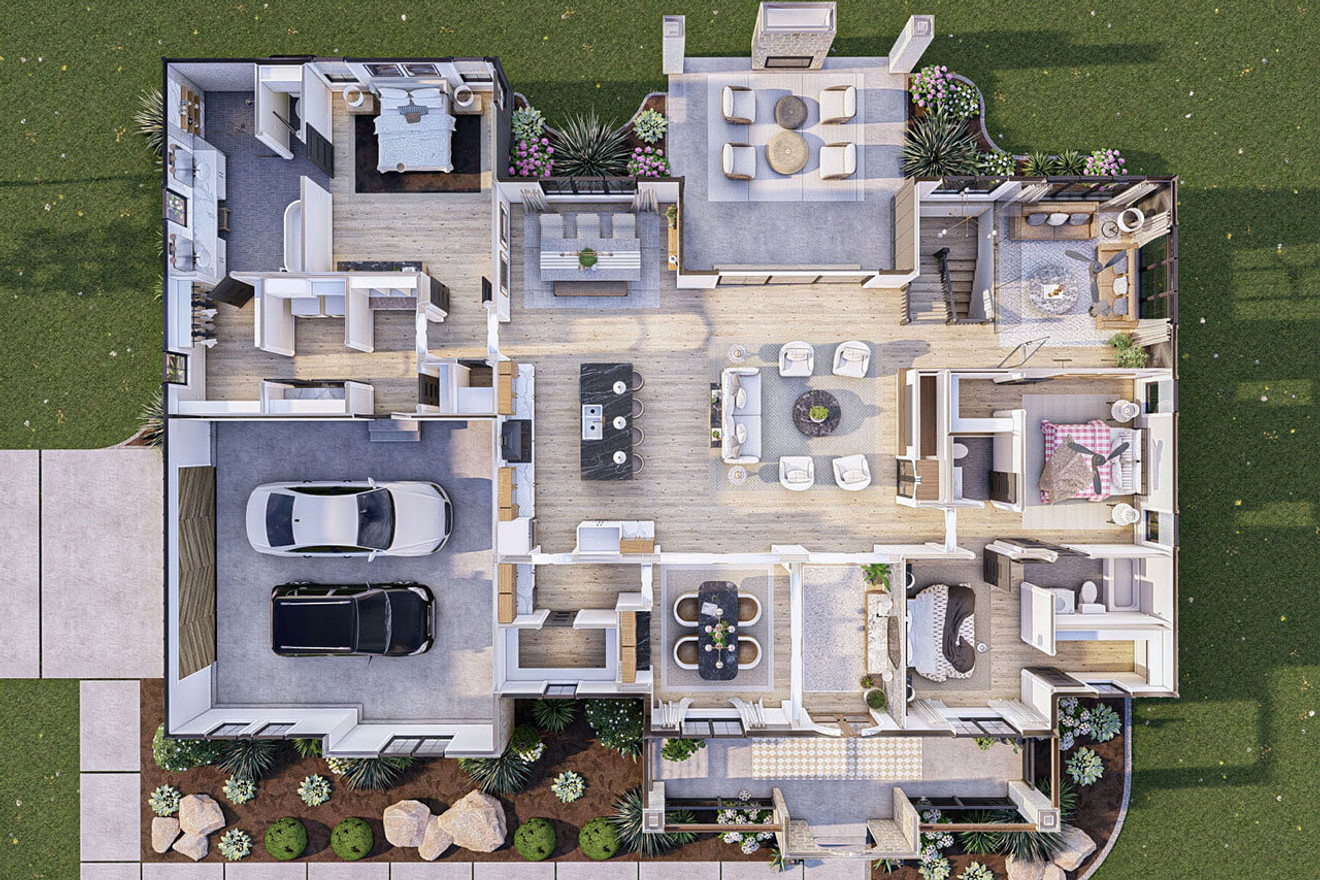 Aerial Floor Plan - Other Floor Plan