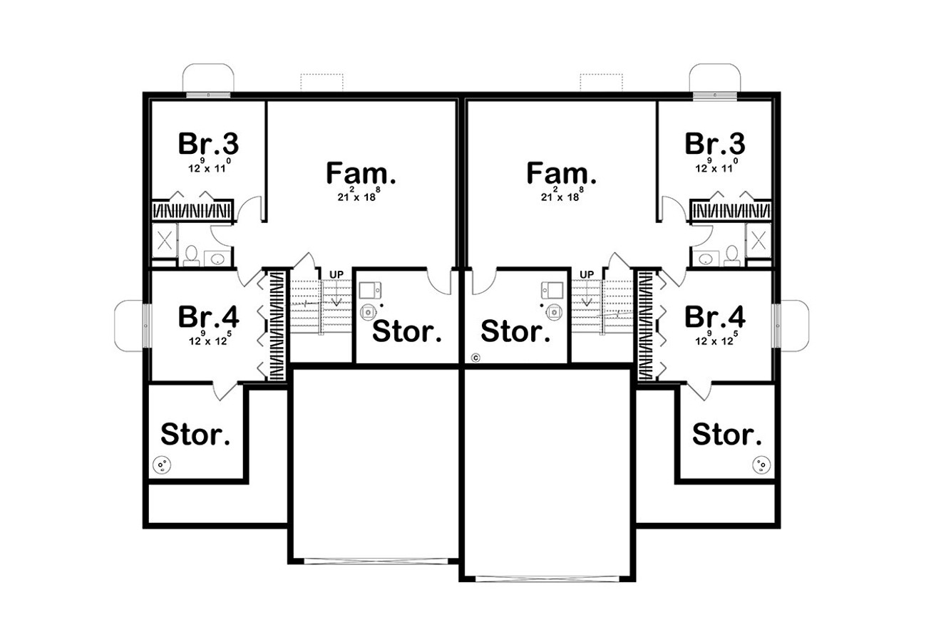 Finished Basement - Optional Floor Plan
