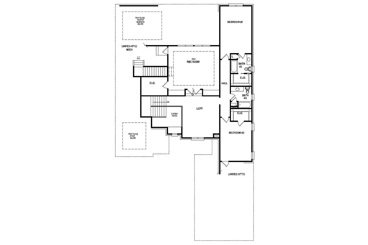 Secondary Image - Traditional House Plan - 91679 - 2nd Floor Plan
