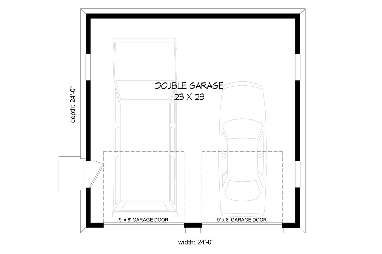 Farmhouse House Plan - Rivers Edge 29078 - 1st Floor Plan