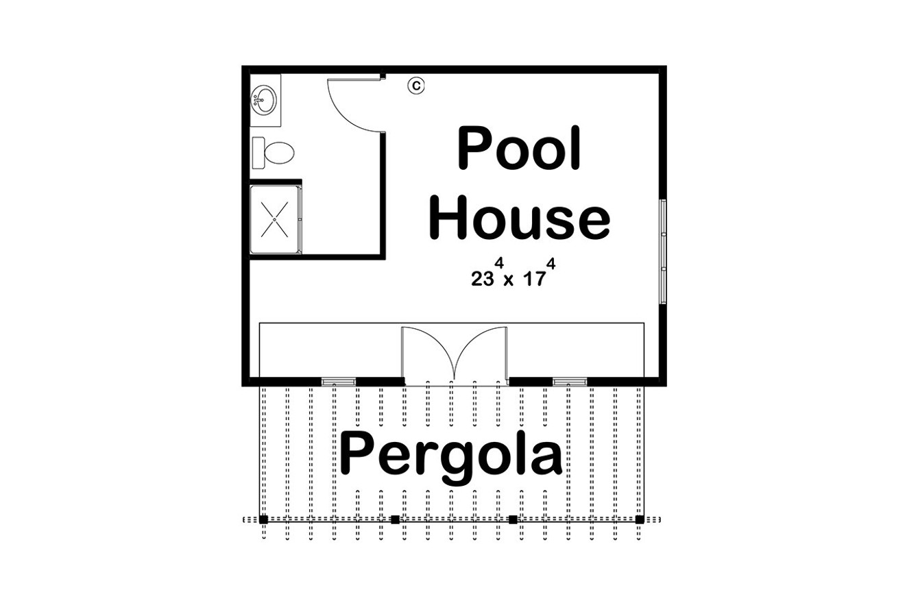 Traditional House Plan - Tranquility 22935 - 1st Floor Plan