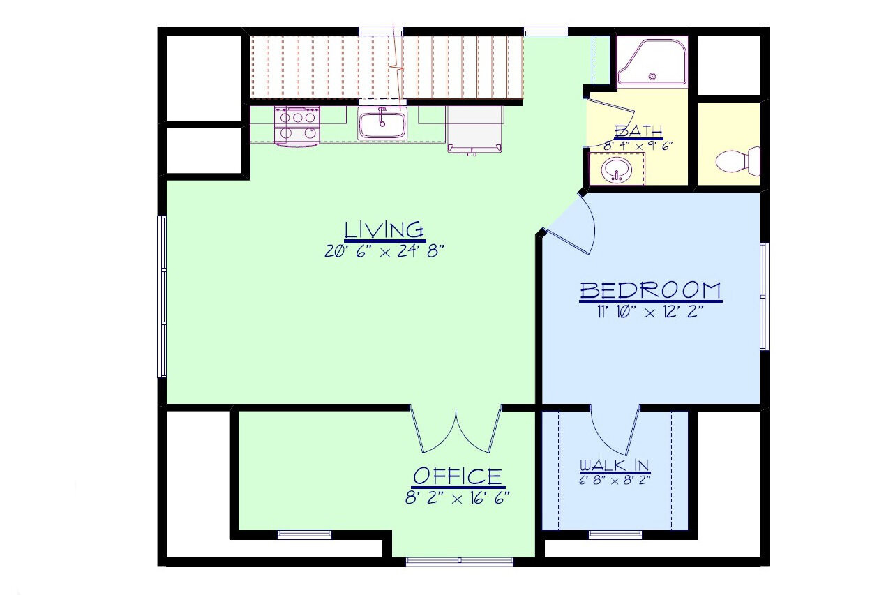 Shingle-Style House Plan - Stone Court 25225 - 2nd Floor Plan