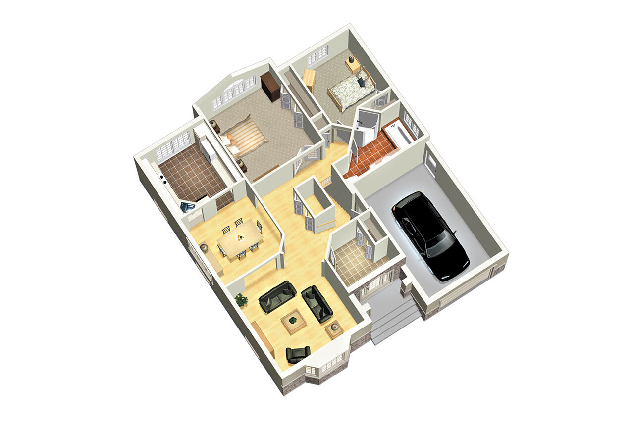 European House Plan - 69739 - Other Floor Plan