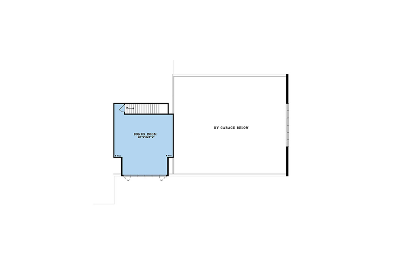 Farmhouse House Plan - Jackson Hole Farms II 21204 - 2nd Floor Plan
