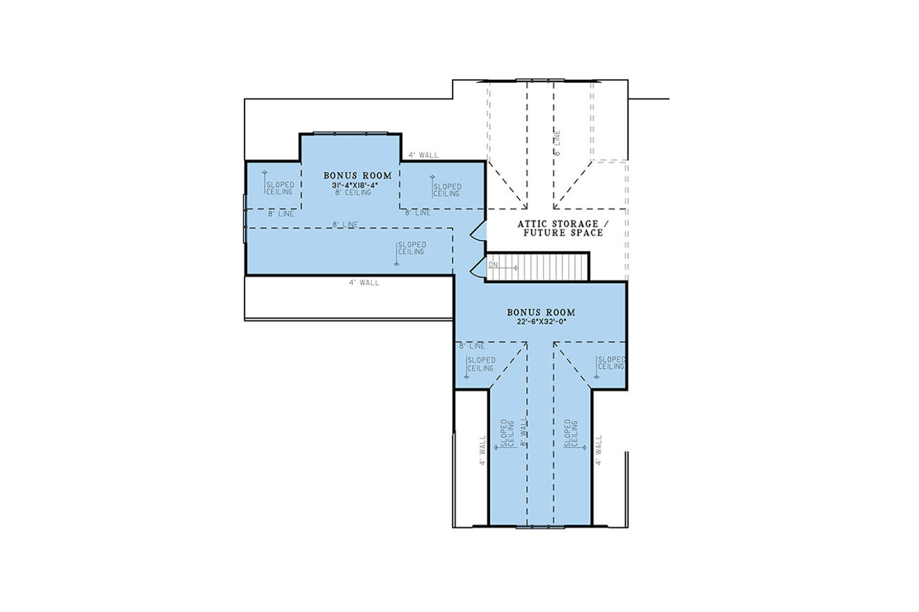 Mountain Rustic House Plan - Misty Mountain Retreat 27439 - 2nd Floor Plan