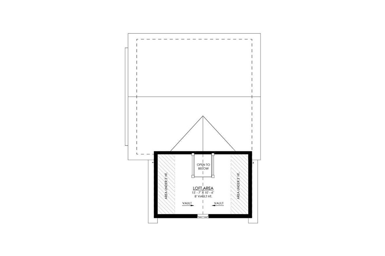 Farmhouse House Plan - Cordova 73318 - 2nd Floor Plan