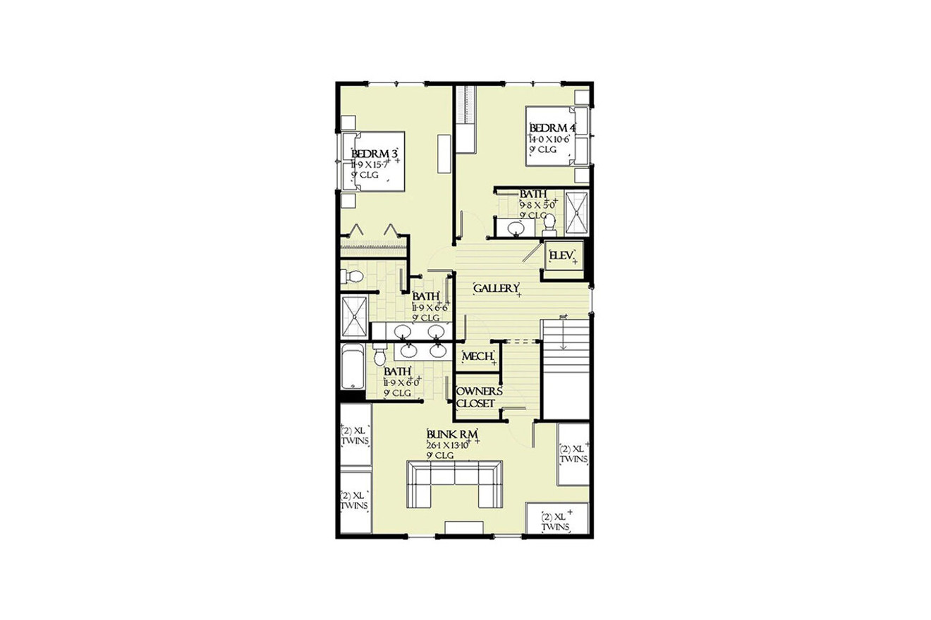 Bungalow House Plan - Hartley 16551 - Other Floor Plan
