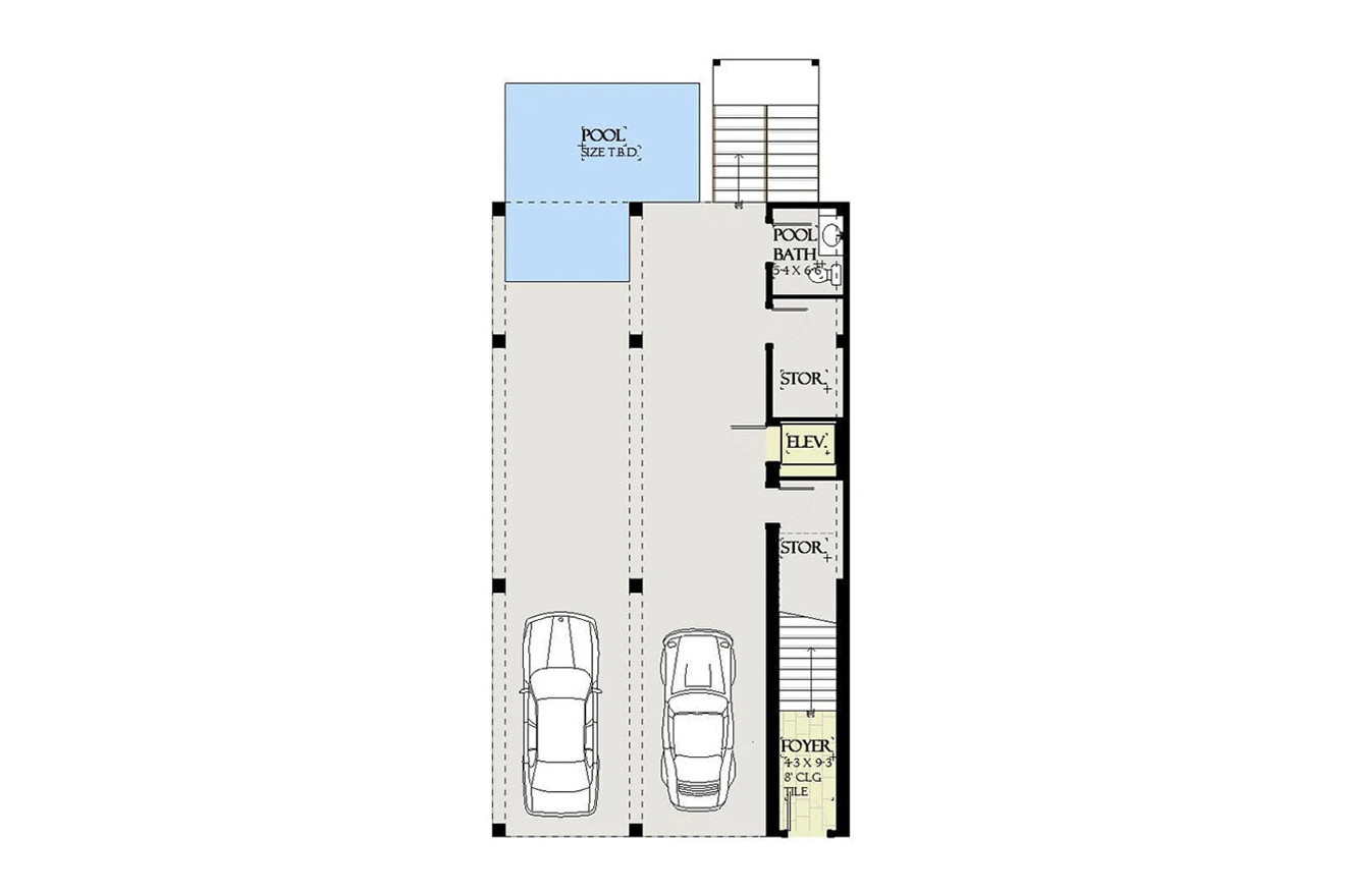 Bungalow House Plan - Hartley 16551 - Other Floor Plan