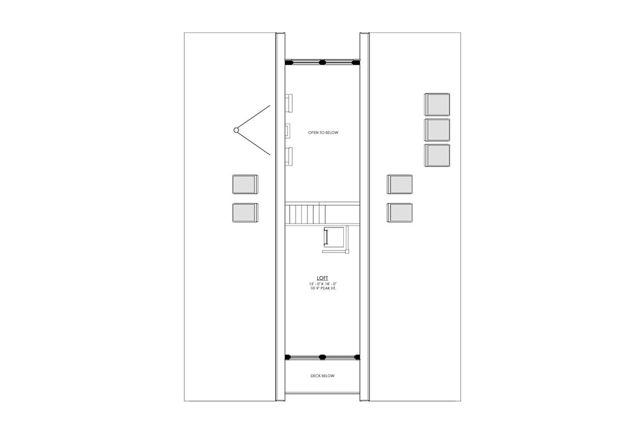 A-Frame House Plan - Redwood 45088 - Other Floor Plan