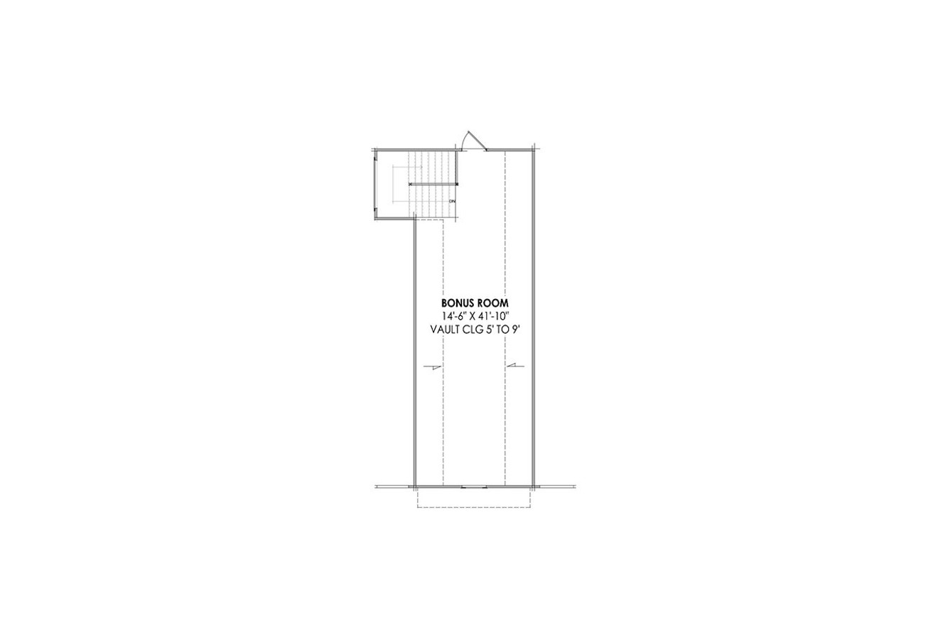 Secondary Image - Tudor House Plan - 84951 - 2nd Floor Plan