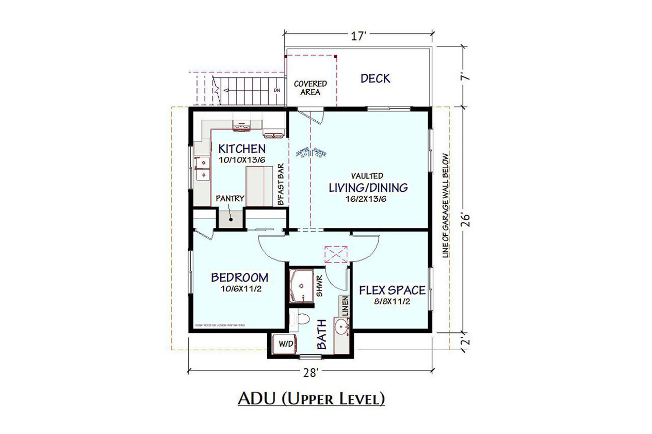 Farmhouse House Plan - Alderwood 37753 - 2nd Floor Plan