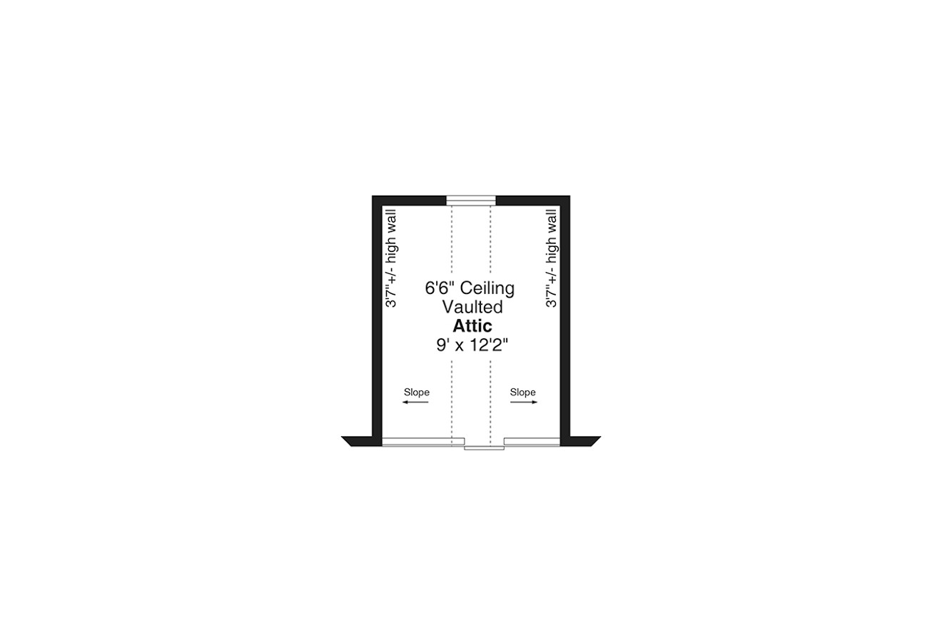 Cottage House Plan - Goose Cottage 98144 - 2nd Floor Plan