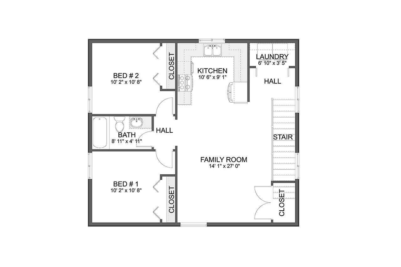 Country House Plan - Paula Garage 72584 - 2nd Floor Plan
