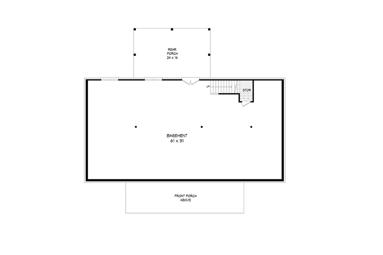 Farmhouse House Plan - Piperton 2 43910 - Optional Floor Plan