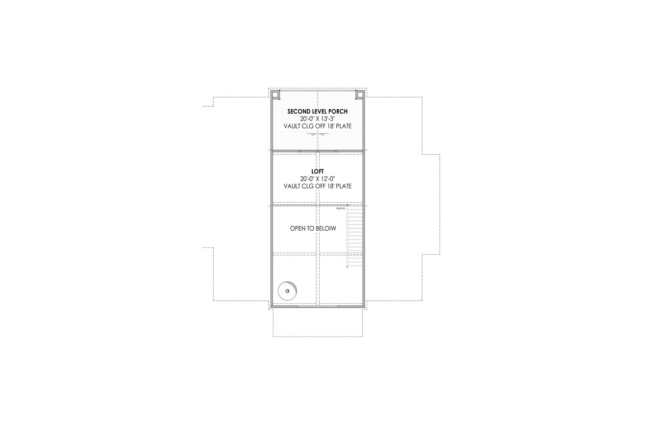 Mountain Rustic House Plan - 27804 - 2nd Floor Plan