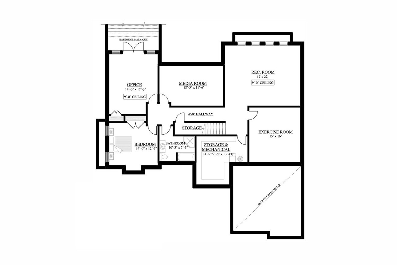 Secondary Image - Ranch House Plan - Meadow View 30850 - 2nd Floor Plan