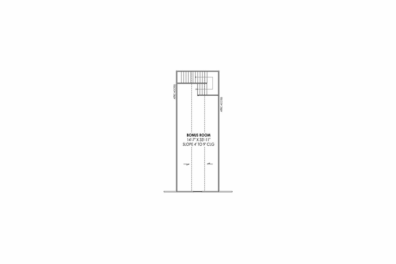 Farmhouse House Plan - 86693 - 2nd Floor Plan