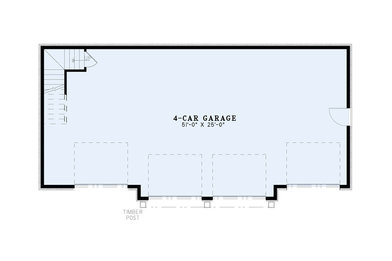 European House Plan - 98361 - 1st Floor Plan