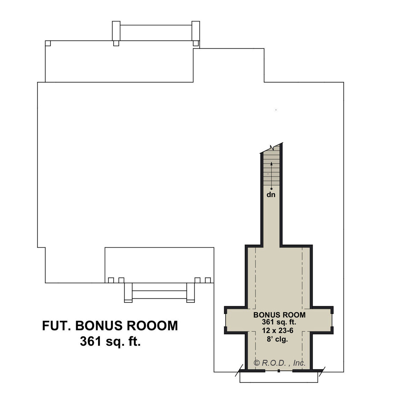 Country House Plan - Ivory Farm 39915 - 2nd Floor Plan
