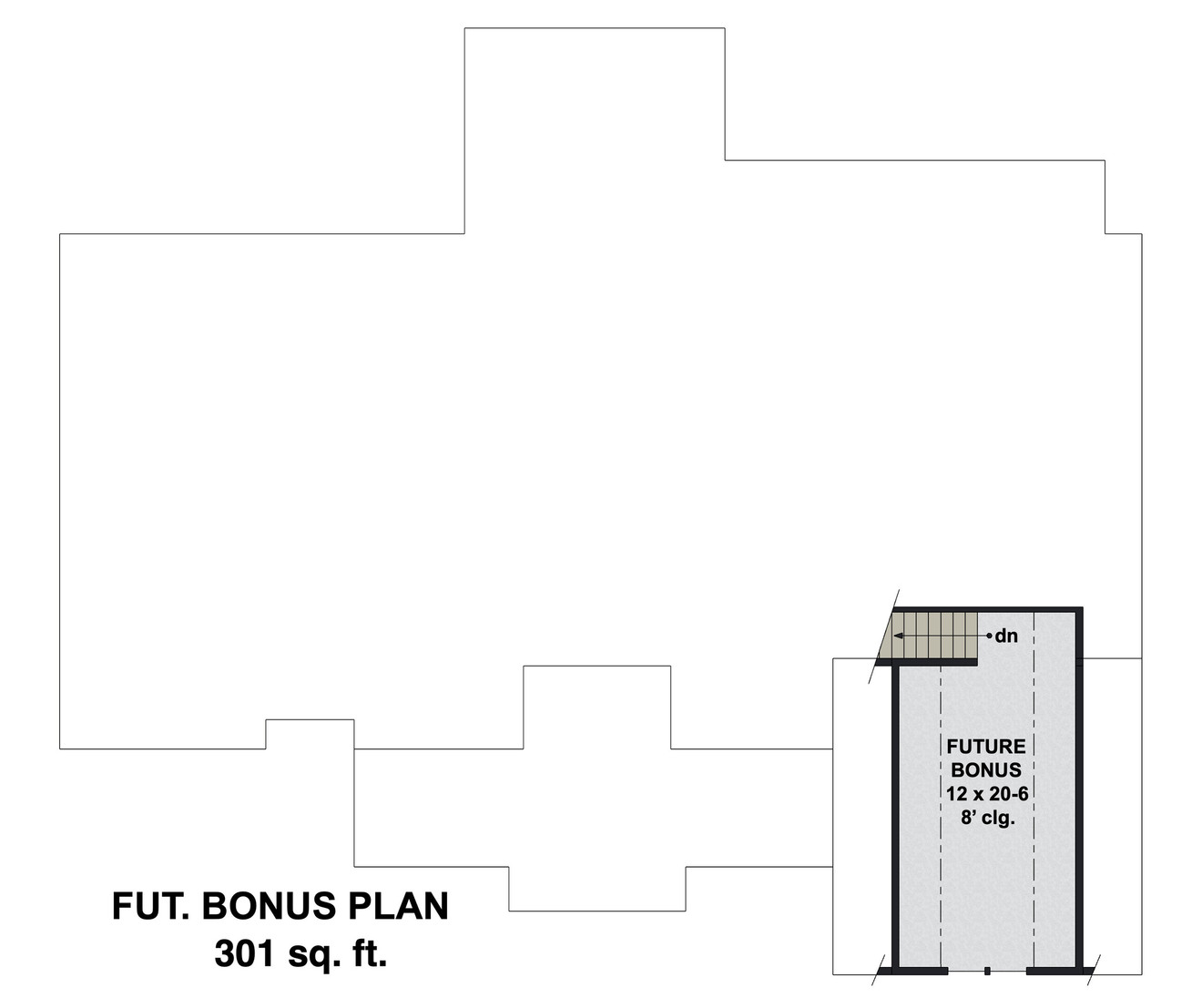 Country House Plan - St Martin 47749 - 2nd Floor Plan