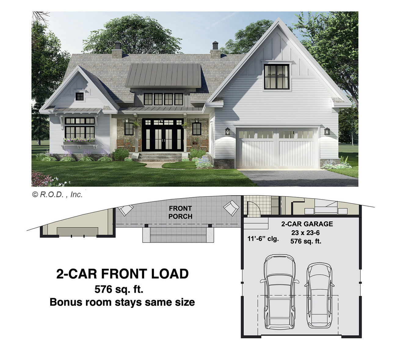 Farmhouse House Plan - St Croix 55102 - Optional Floor Plan