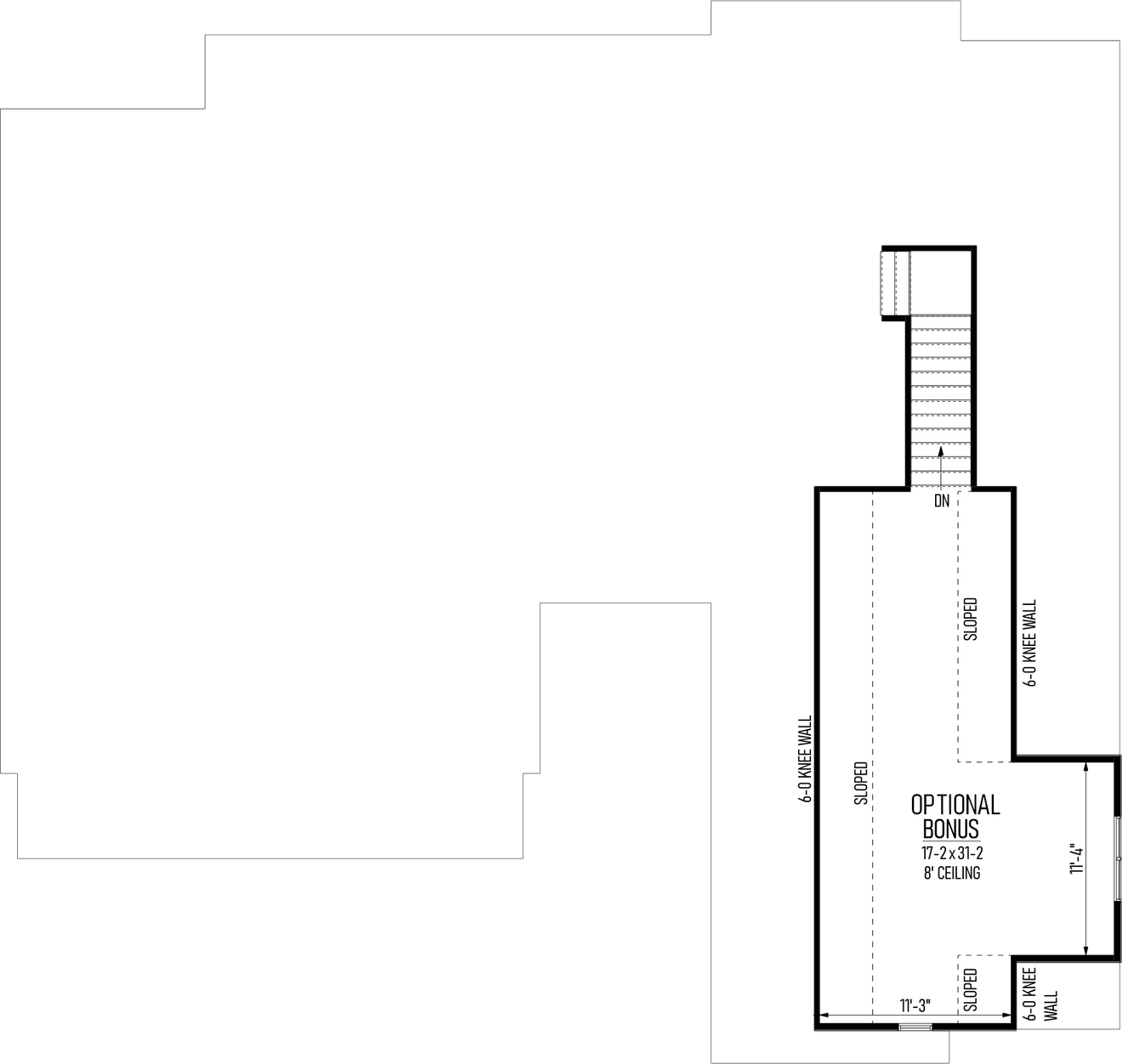 Farmhouse House Plan - Atkinson 90930 - 2nd Floor Plan