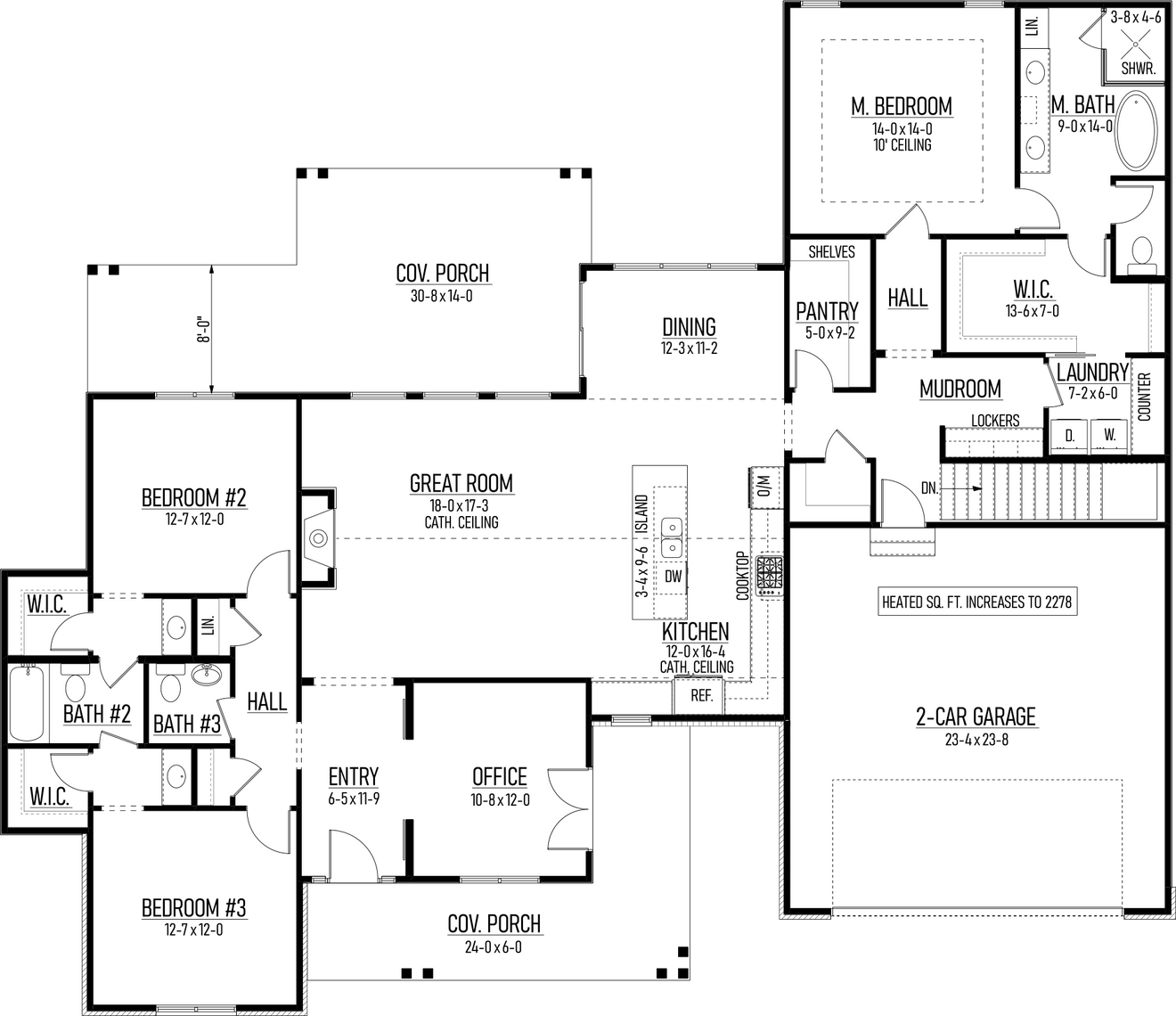 Farmhouse House Plan - Bellevue 91201 - Optional Floor Plan
