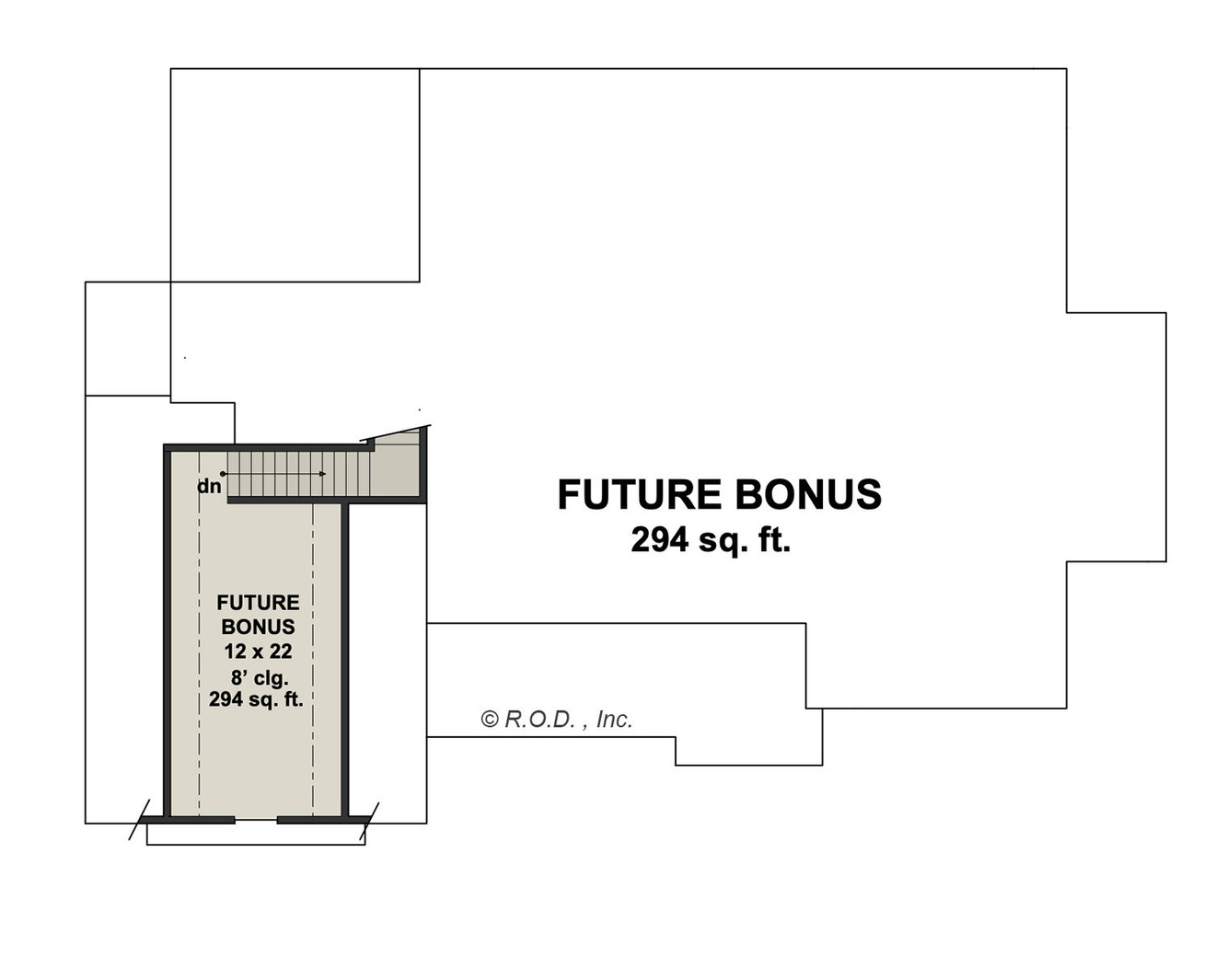 Farmhouse House Plan - Emarie May 77711 - 2nd Floor Plan