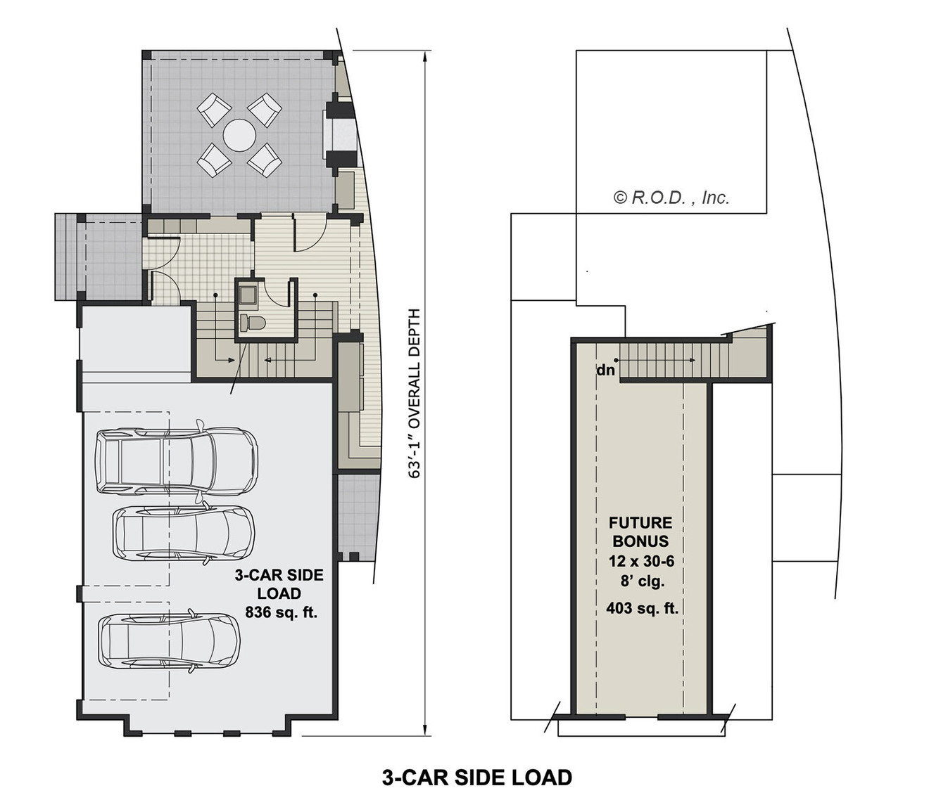 Farmhouse House Plan - Emarie May 77711 - Optional Floor Plan